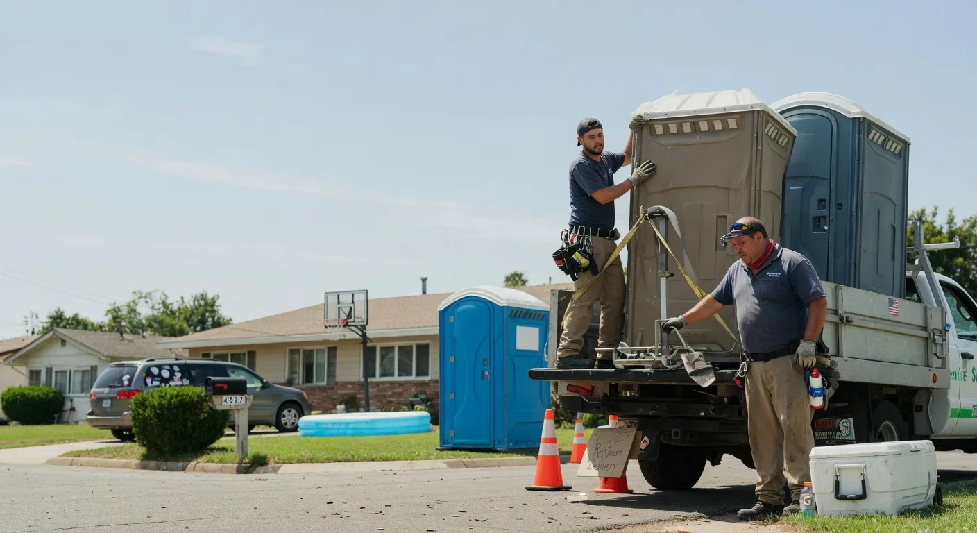 Porta Potty Rental in Ivanhoe, TX near me